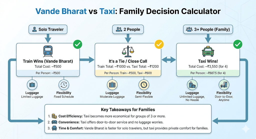 Ayodhya Varanasi Vande Bharat Taxi Calculator