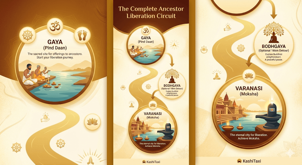 Gaya Varanasi Ancestor Liberation Circuit