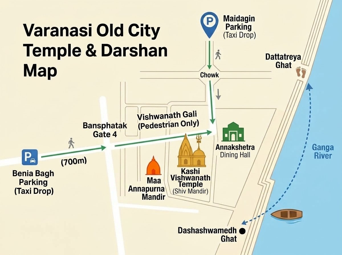 Annapurna Jayanti 2026 in Varanasi: Date, Temple Darshan, Rasoi Puja & Cab Drops