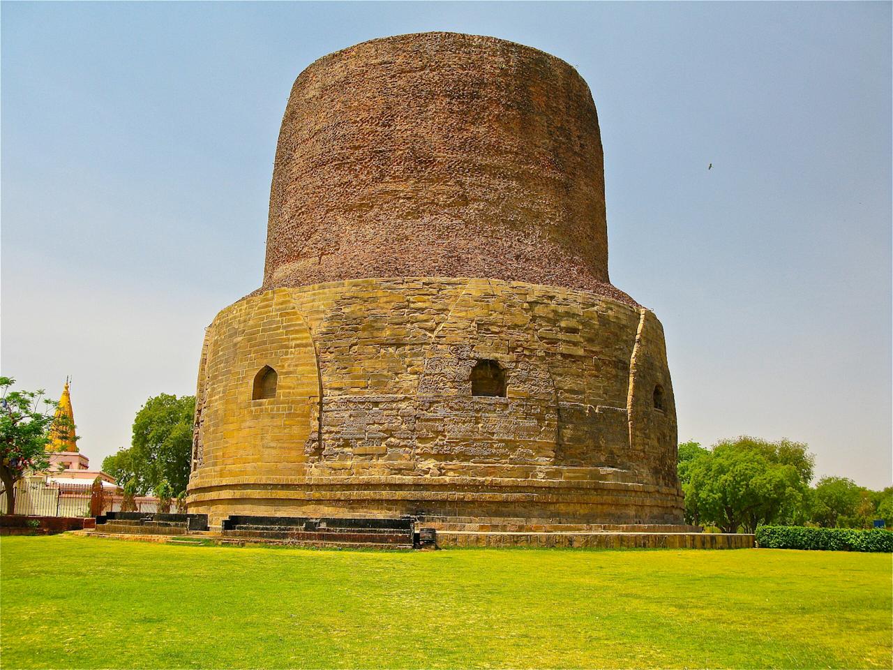 Sarnath Stupa closeup