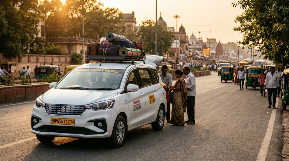 Maruti Suzuki Ertiga - Book Ertiga Cab for Varanasi, Ayodhya, Lucknow