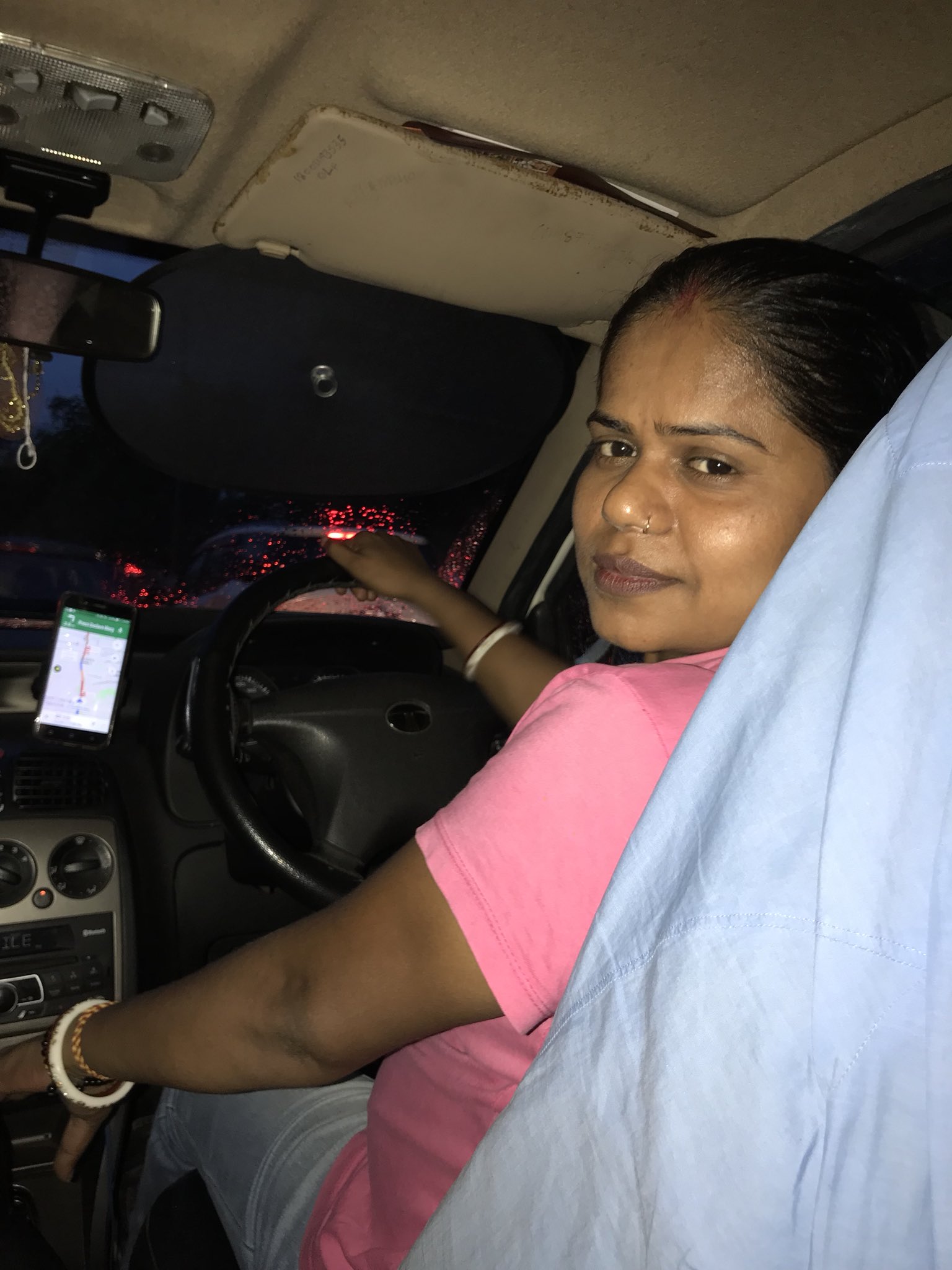 A Pink Taxi in Varanasi, a safe option for women travellers