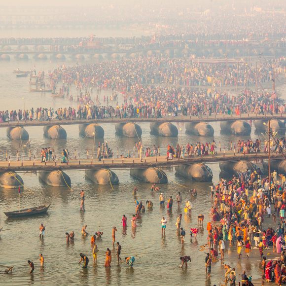Allahabad/Prayagraj route visual