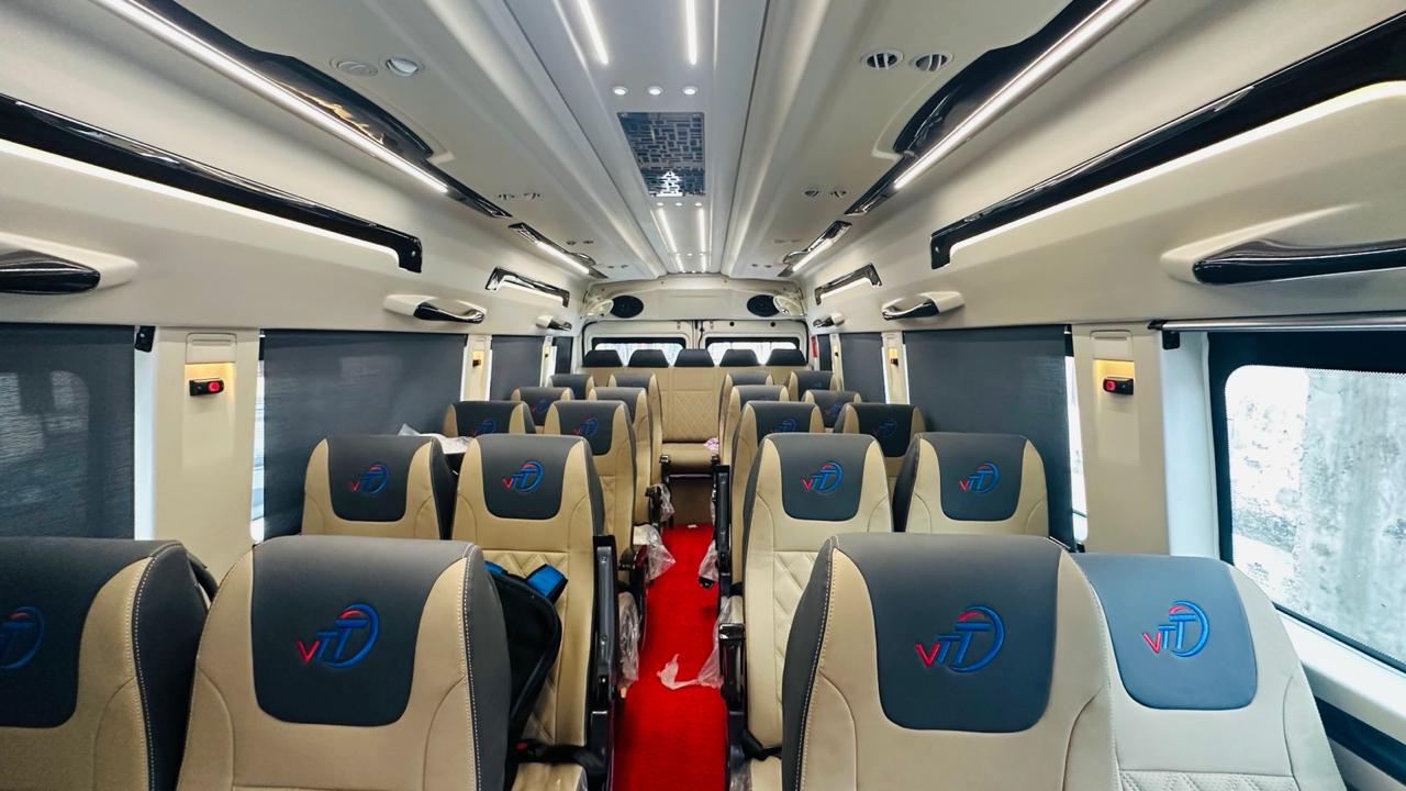 Tempo Traveller — interiors